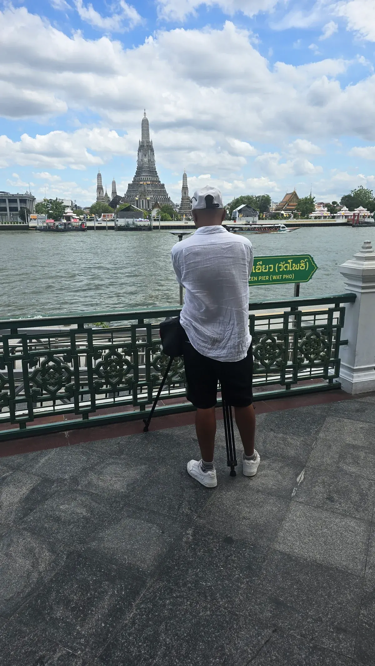 Recce at the Wat Pho pier