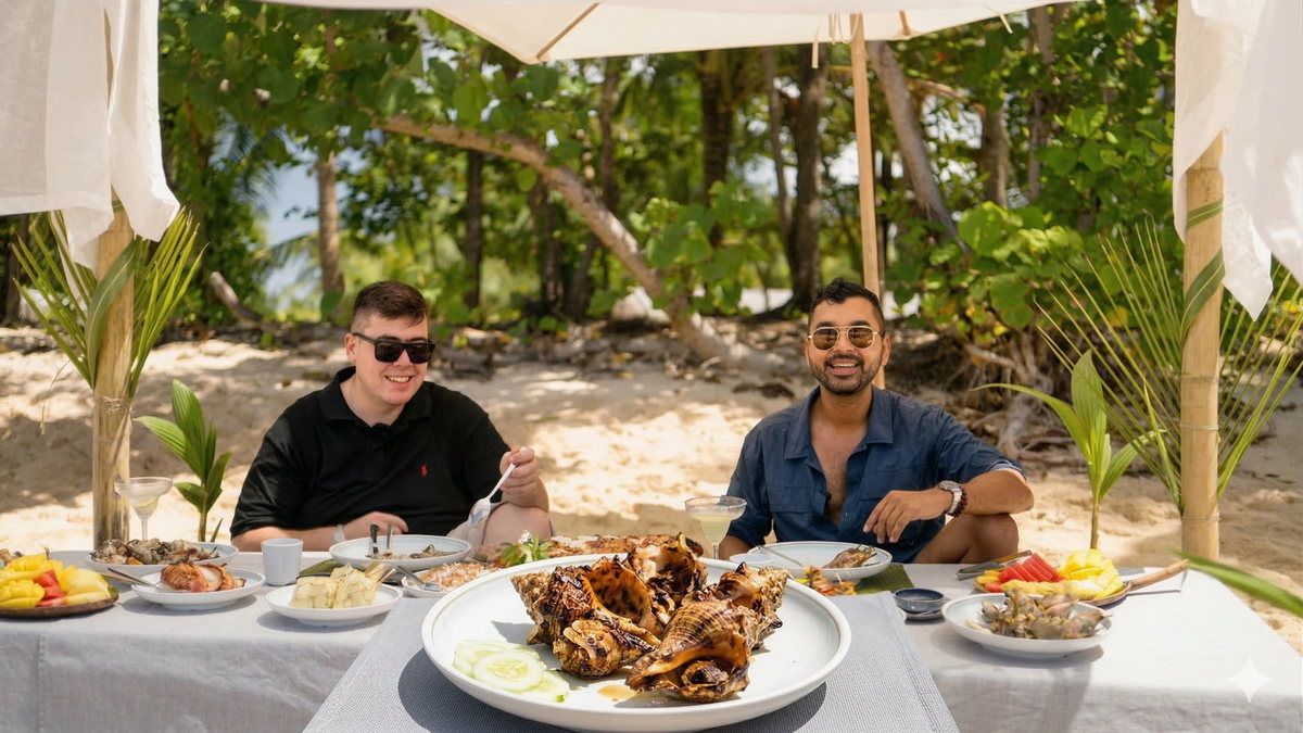 The table on the sand