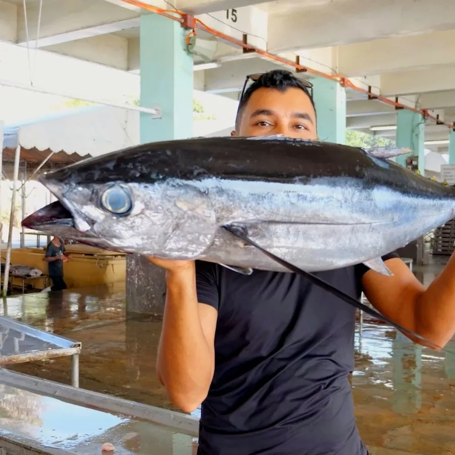 At the fish market