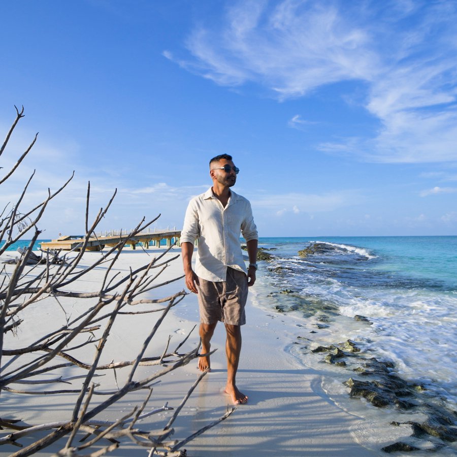 Maldives sandbank