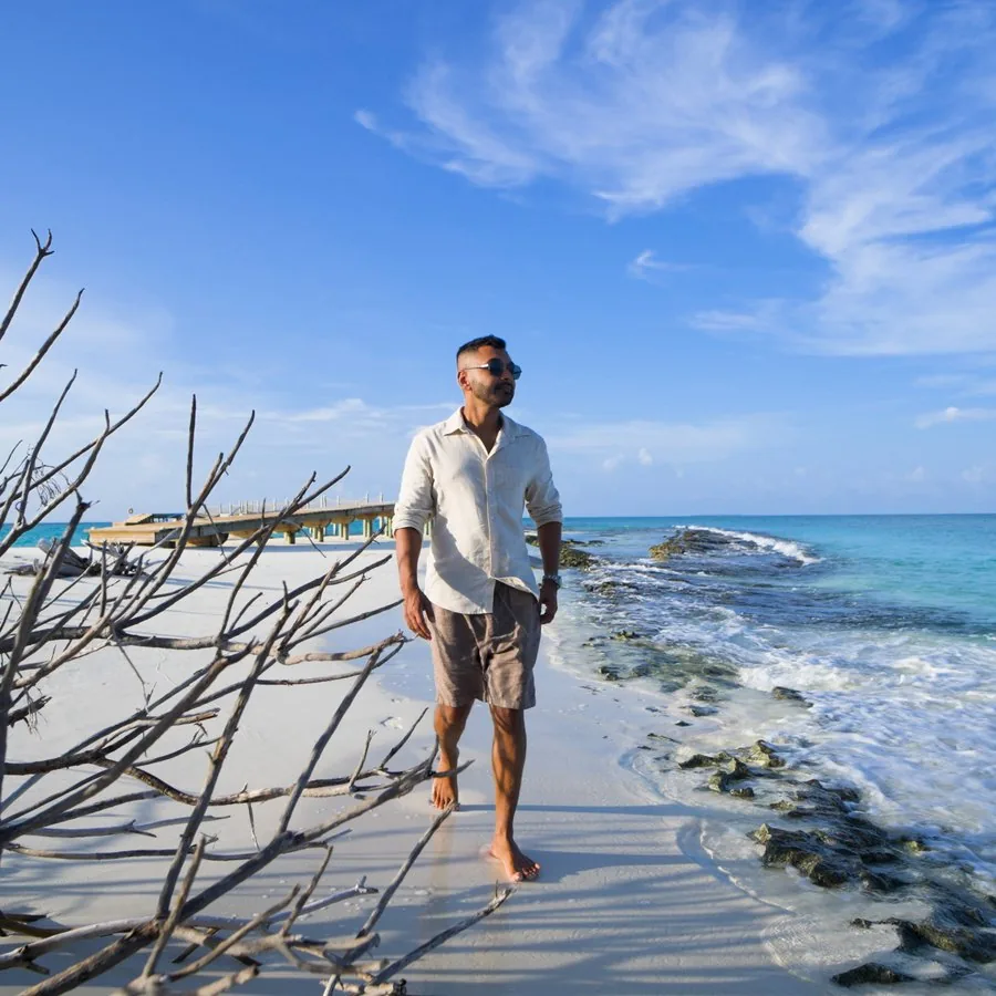 Maldives sandbank