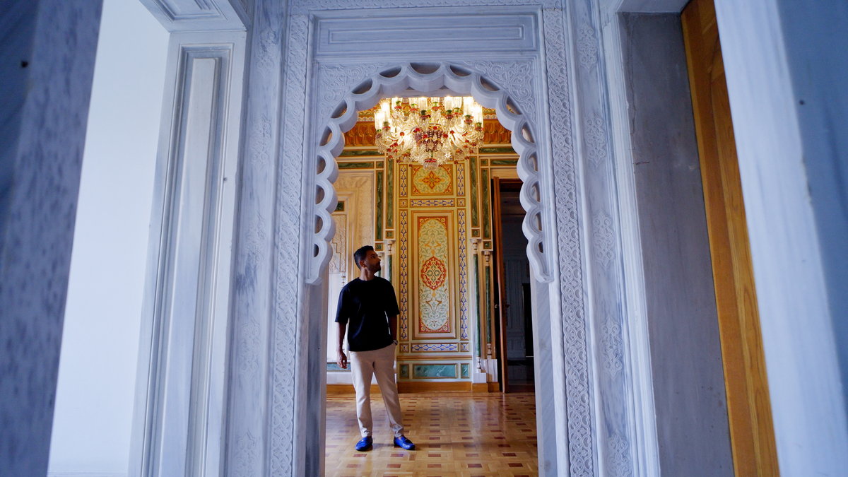 Inside the palace, Istanbul