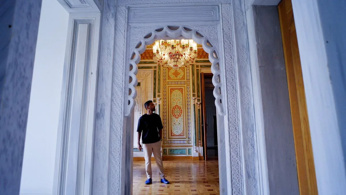 Inside the palace, Istanbul